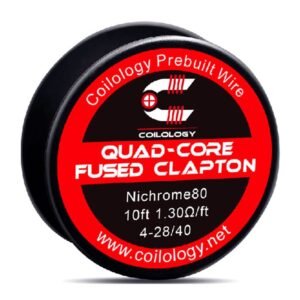Coilology Quad Core Fused Clapton Ni80 3m 1.3ohm/ft