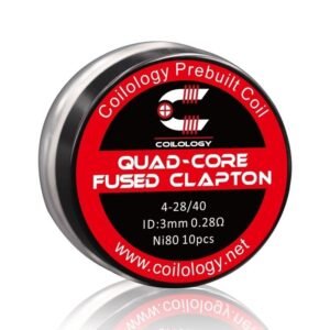 Coilology Quad Core Fused Clapton Ni80 0.28ohm (10 pcs)
