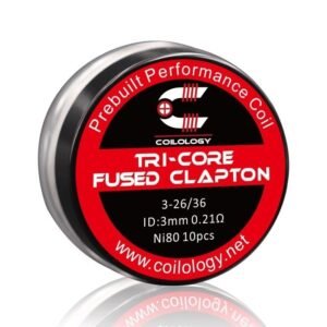 Coilology Tri-Core Fused Clapton Ni80 0.21ohm (10 pcs)