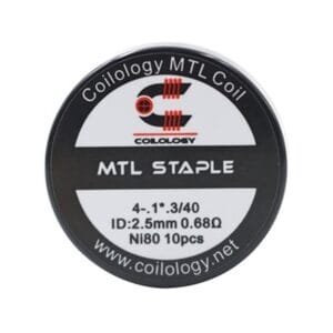 Coilology MTL Staple Coil Ni80 0.68ohm (10pcs)